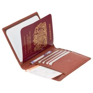 Visconti Reisepasshülle Leder
