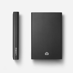 Ögon Design Slider Aluminum Kartenetui Opium Black