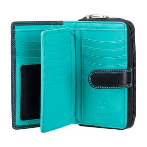 Visconti Geldbeutel Damen Ruby RFID Türkis Leder