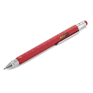 EDC-Multitool-Stift - Troika Construction Werkzeugstift Rot