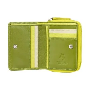 Visconti Hawaii - Kleine Bunte Geldbörse Green Lime