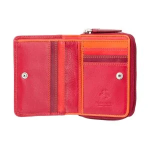 Visconti Hawaii - Kleine Bunte Geldbörse Red Multi