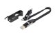 Mini 3-in-1 Multifunktions-Ladekabel USB/USB-C zu Lightning oder USB-C