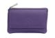 Mala Leather Origin mini Geldbörse met Schlüsseletui Purple
